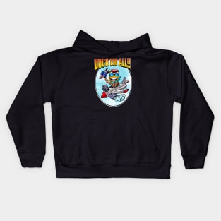 DUCK EM ALL! Kids Hoodie